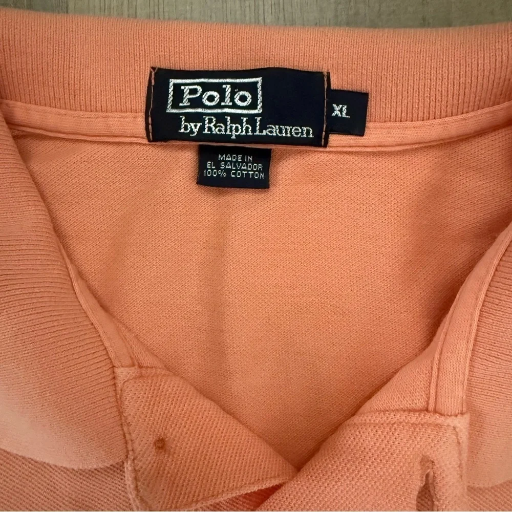 Polo by Ralph Lauren Shirt Short Sleeves - Summer Peach Classic Fit